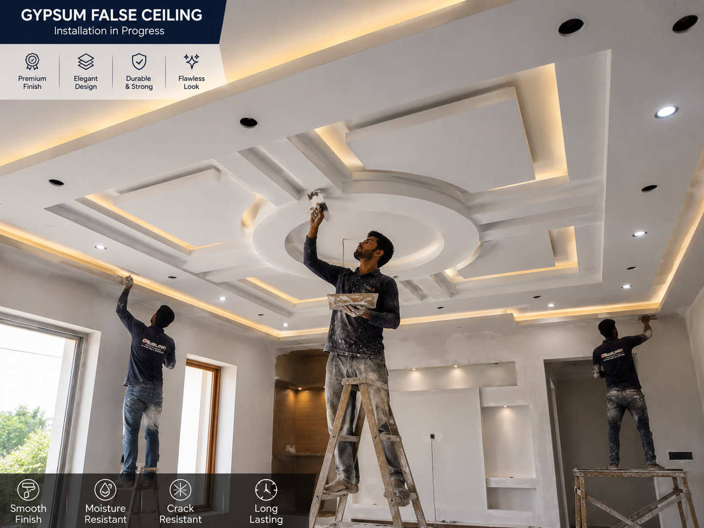 Gypsum False Ceiling