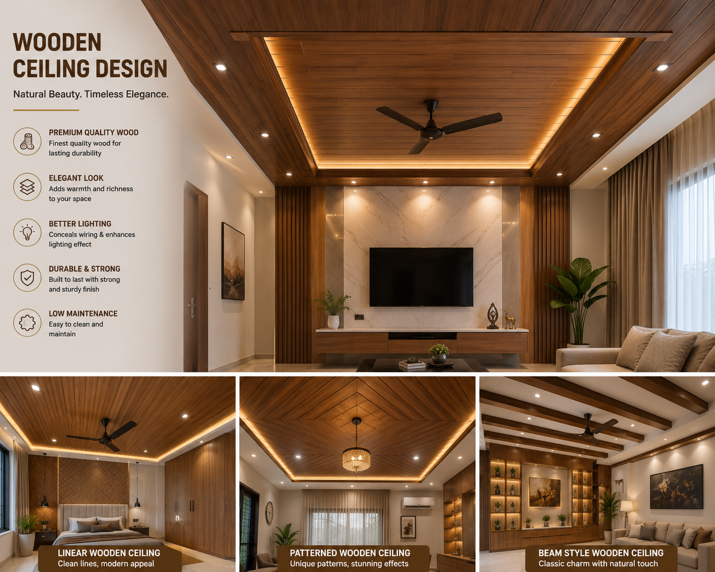 Wooden Ceiling